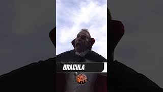 Frankenstein and Dracula were at the White Sox game celebrating Halfway to Halloween ????