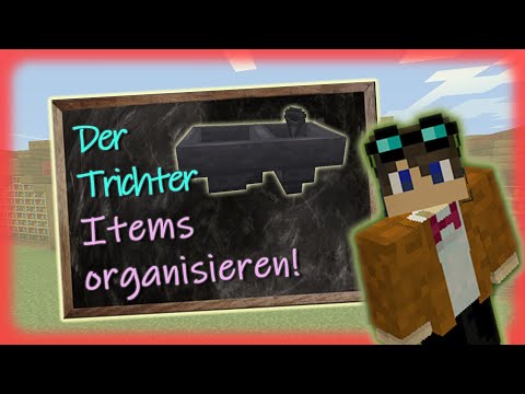 Redstone-Schule Folge 15 - Der Trichter - Gegenstände organisieren