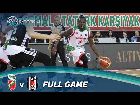Pinar Karsiyaka v Besiktas Sompo Japan - Full Game - Round 16 (1) - Basketball Champions League