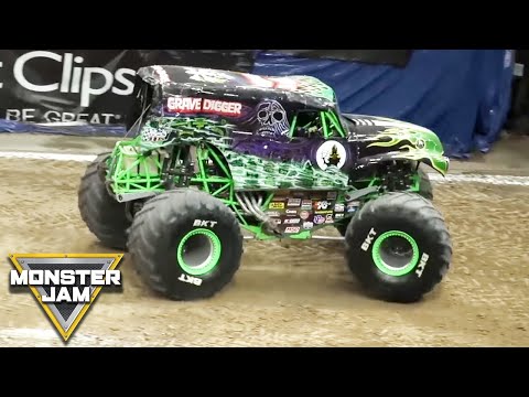 Grave Digger Driver Krysten Anderson's Walking Wheelie | Salt Lake City 2018 | Monster Jam