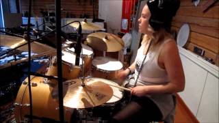 Angel Haze - No bueno drum cover