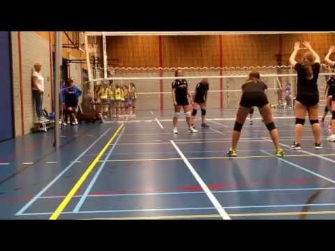 VTC Woerden tegen VOC Maarsen (volleybal)