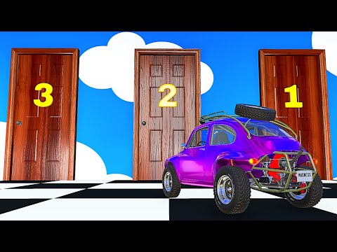 What's Behind the Doors Game - BeamNG.drive