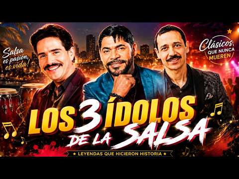 FRANKIE RUIZ, EDDIE SANTIAGO & WILLIE GONZÁLEZ | LOS 3 ÍDOLOS DE LA SALSA ROMÁNTICA 💃❤️