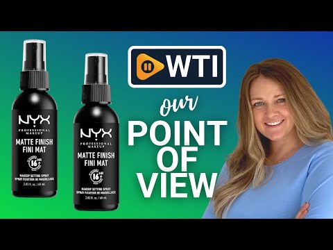 NYX Setting Spray - WTI product video review