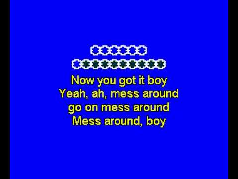 Ray Charles - Mess Around - Karaoke