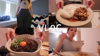 30代独身女のリアルな日常VLOG｜What I Eat in a Week🍳｜高タンパクごはん,購入品,ビションフリーゼとの暮らし