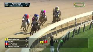 DERBYNESS and Katie Davis STEAL the opener at Aqueduct 🔥