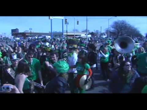 DETROIT'S  2012  CORKTOWN ST. PARTRICKS DAY PARADE FINALE