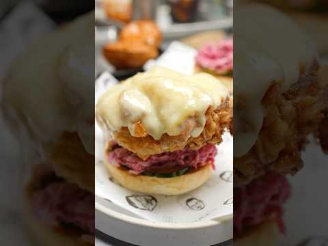 The $15 Michelin fried chicken sandwich🍗✨