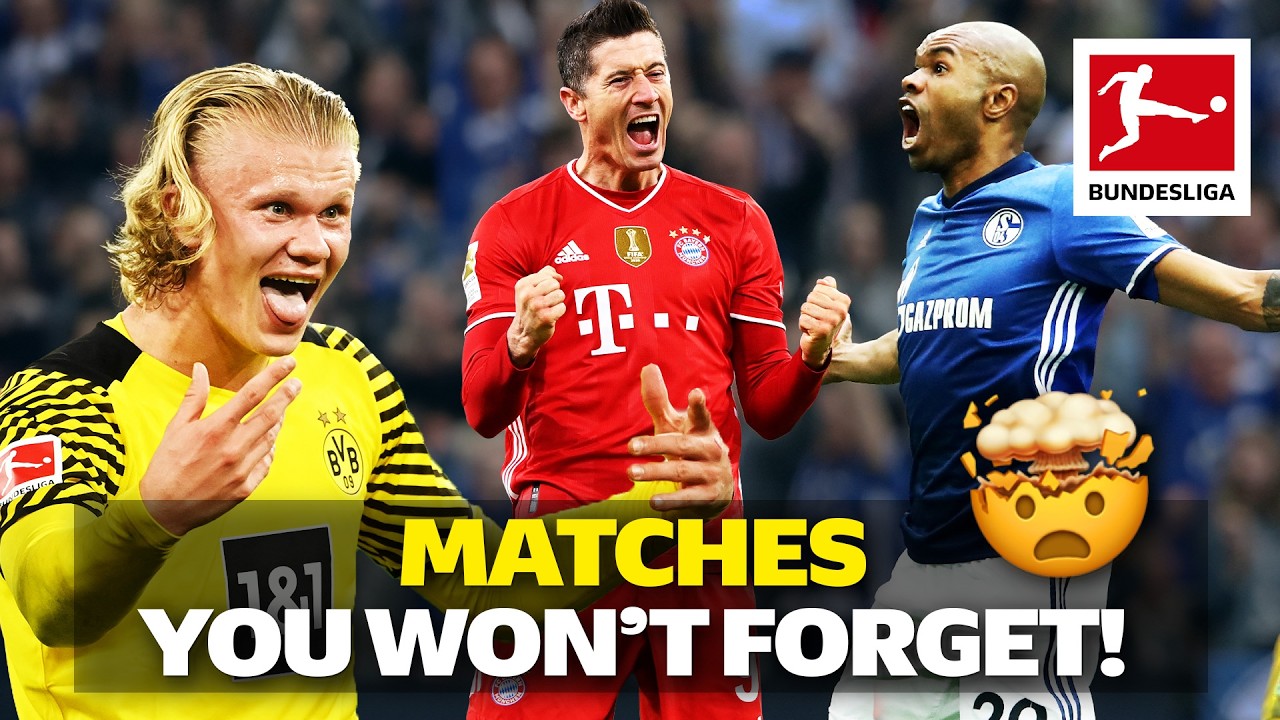 The CRAZIEST Matches in Bundesliga History 🤯