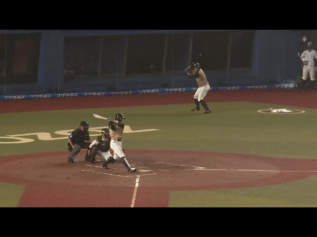 【1回表】アサマックス炸裂!! ファイターズ・淺間 ライトにタイムリーヒットで追加点を挙げる!! 2021/9/3 M-F