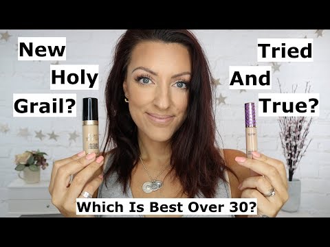 Too Faced born this way super coverage concealer Vs Tarte Shape Tape concealer