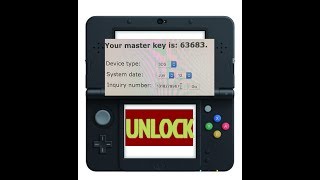 HOW TO UNLOCK 3DS XL