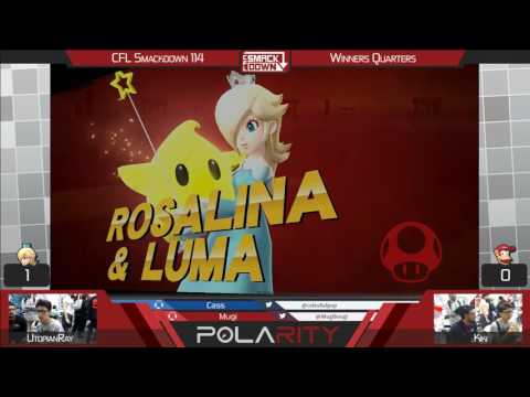 CFL Smackdown 114 WiiU - UtopianRay (Rosalina) vs Kiki (Diddy Kong) - WInners Quarters