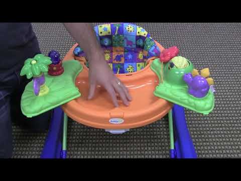 Safety 1st Sounds 'n Lights Discovery Dino Baby Walker Review by zSeek