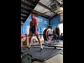 640lbs/290kgs Deadlift Double After 5 Sets Of Squat