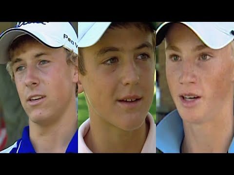 Scottie Scheffler vs. Jordan Spieth in the 2009 Byron Nelson Junior golf tournament