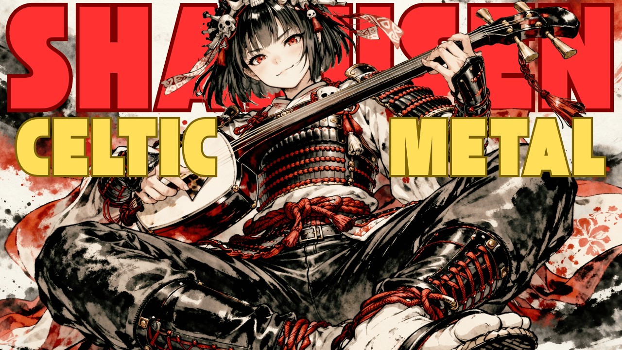 SHAMISEN CELTIC METAL ⚔️ Samurai Jig Goes HARD | Japan × Ireland Fusion