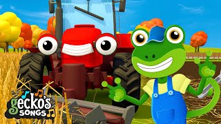 If You're Happy and You Know It! 🎶 | Gecko's Songs 🚚 | Cartoons For Kids | Toddler Fun Learning