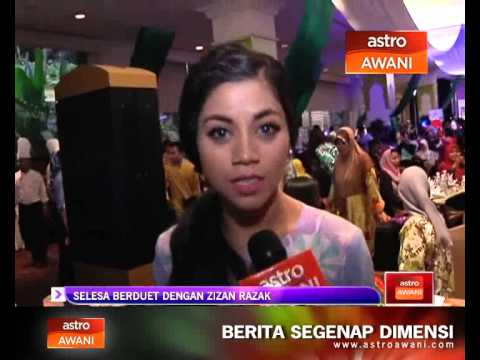 Kaka Azraff selesa berduet dengan Zizan Razak