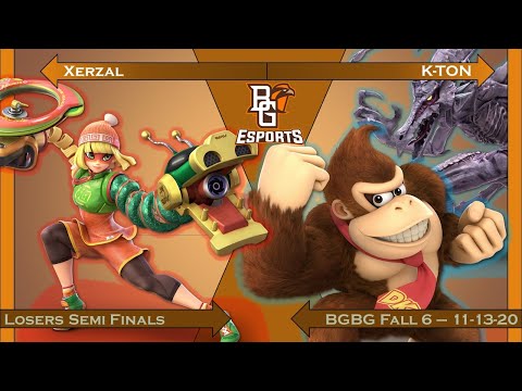 [07] BGBG Fall 06 - Xerzal (Min Min) vs K-TON (Donkey Kong, Ridley) - Losers Semi Finals