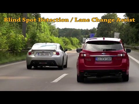 Subaru Rear Vehicle Detection - Blind Spot Detection / Lane Change Assist