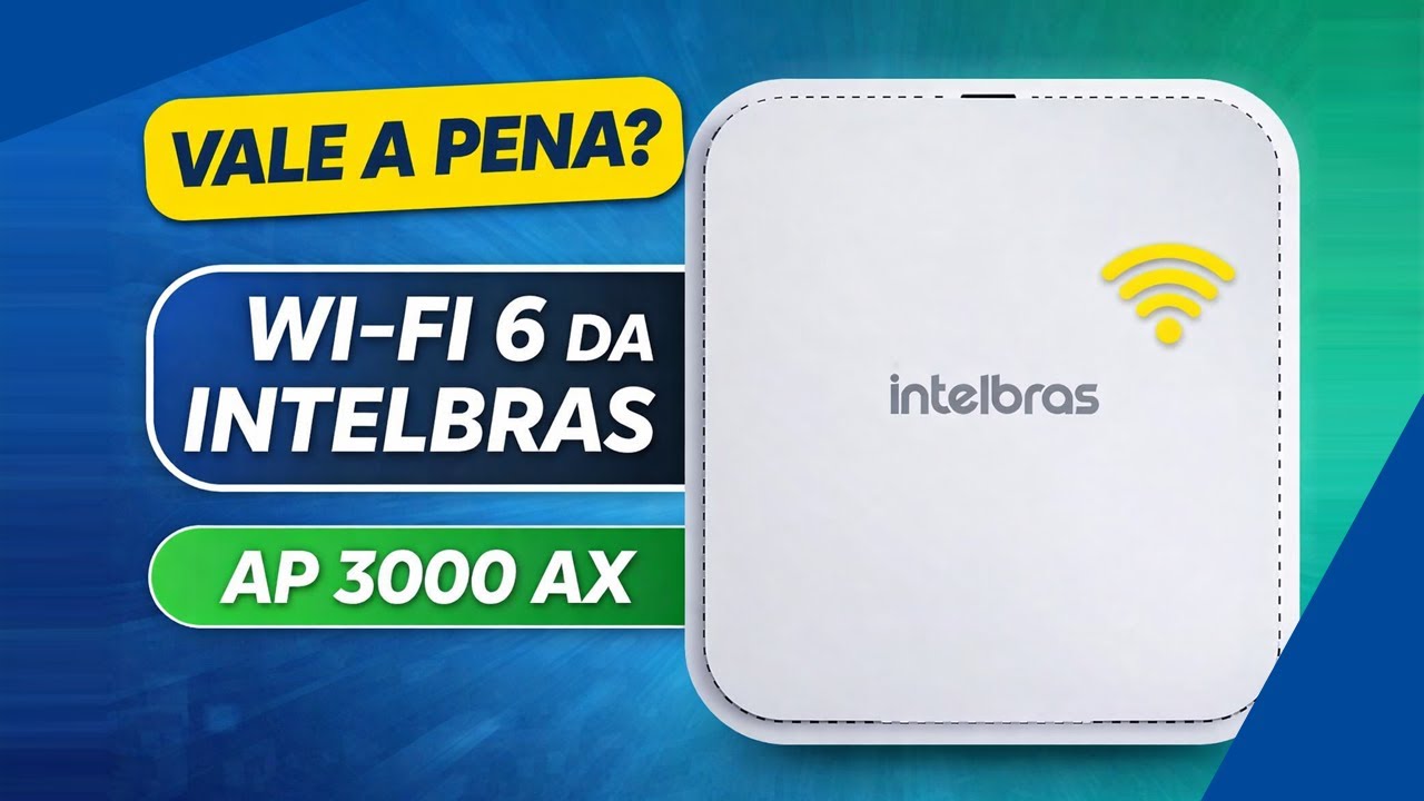 Miniatura da avaliação em vídeo de Access Point Empresarial Intelbras AP 360 Longo Alcance Branco