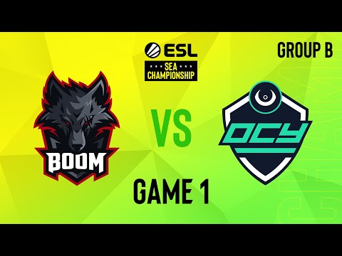 BOOM Esports vs Oracle.Youth - Game 1 [ESL SEA Championship]