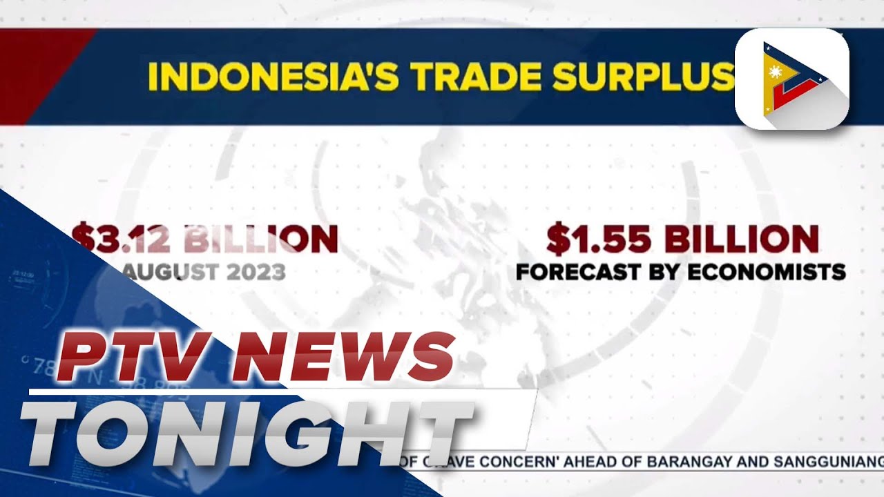 Indonesia’s trade surplus doubles in August