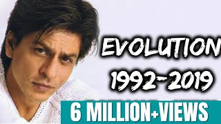 Shahrukh Khan Evolution (1992-2019)