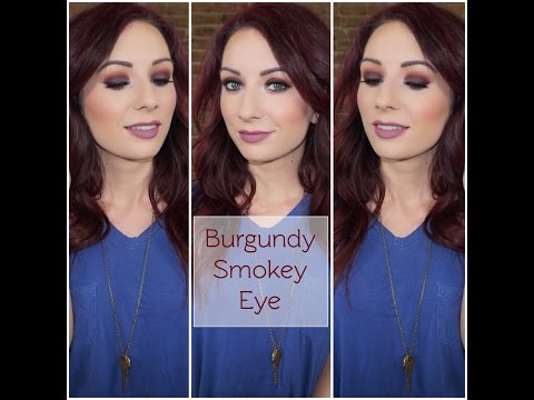 Smokey Burgundy Eye | MAC Shadows | shadesofkassie