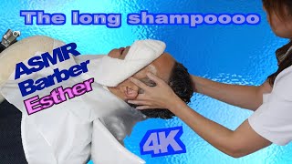 Download lagu New ASMR Barber ESTHER! - The long shampooo mp3