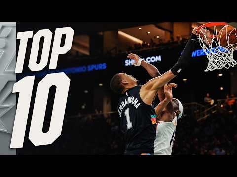 NBA's Top 10 Plays of the Night | February 19, 2026