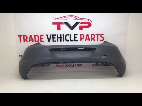 Fits Vauxhall Astra J 2009-2012 Rear Bumper Primed No Pdc 5Dr Hatch Only video