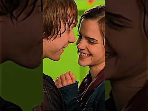 Ron and Hermione kissing sence behind the scenes bloopers #shorts #bloopers #behindthesences #harry