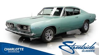 Video Thumbnail for 1967 Plymouth Barracuda