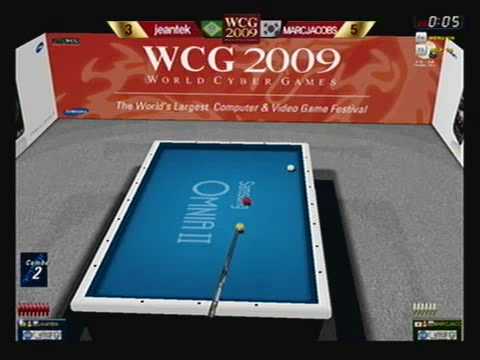 2009 WCG Grand Final Fourth day: Final - Carom 3D 1set : jeantek vs MARCJACOBS