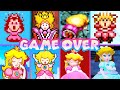 Evolution Of Peach Deaths Game Over Screens 1988 2024