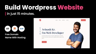 How To Create WordPress Website With Free Domain Name Step by Step