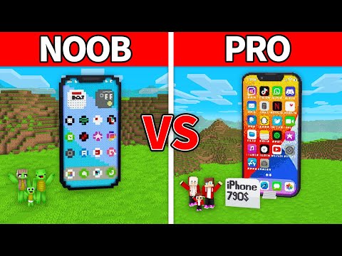 Insane IPHONE 15 PRO Build Battle with DJ and Monkey in Minecraft!