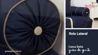 Kit Cama Babá Príncipe Marinho Premium | Ref: 54865