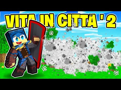 PROVO IL MIO NUOVO SCUDO OP! - VITA IN CITTÀ 2 MINECRAFT S2 Ep.14
