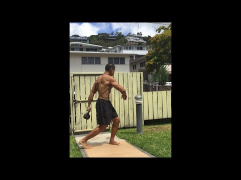 Day 150 Working Out in Hawaii - Kettlebell Core Exercises - October 11, 2020 11:40 am