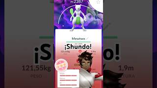 😱 ¡MEWTWO SHUNDO ✨ SHINY y 100% MEGA X con +7000 PC en Pokémon GO!