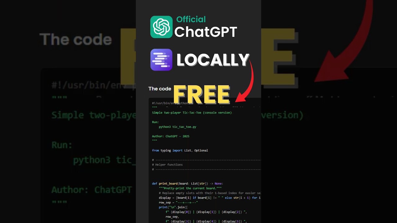 How to Install ChatGPT 4.0 Locally For FREE (Windows, Mac & Linux)