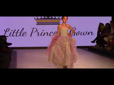 Vancouver Kids Fashion Week SS2020 Little Princess Gown Model Nicole Kot