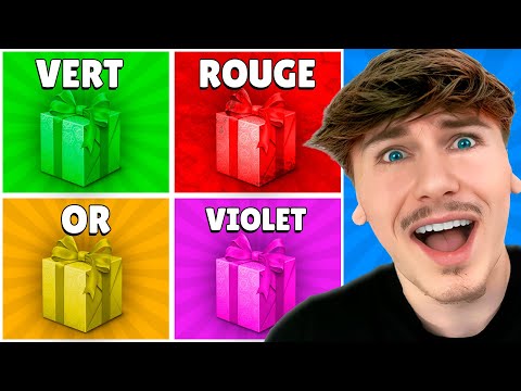 CHOISIS LE BON CADEAU SINON…