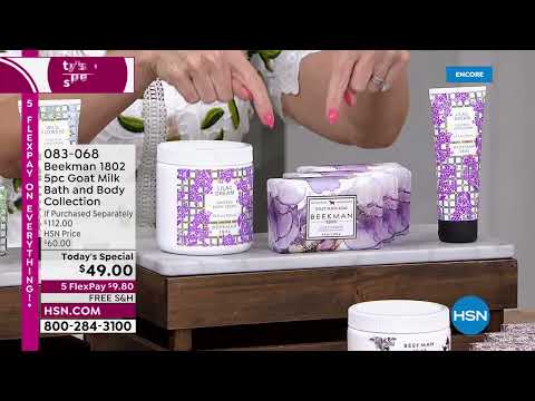 HSN | Beekman 1802 Beauty - All On Free Shipping 03.12.2022 - 06 AM