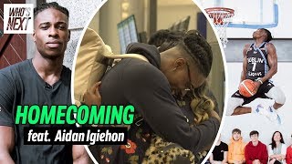 The Irish Hulk Left Home 5 Years Ago To Pursue His NBA DREAMS! Aidan Igiehon Returns To Ireland!